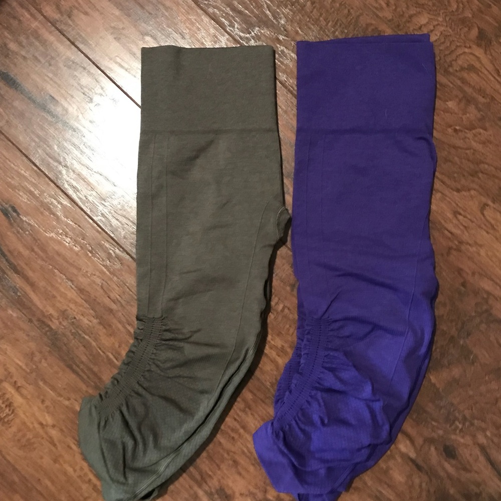 Lululemon ebb n flow crop